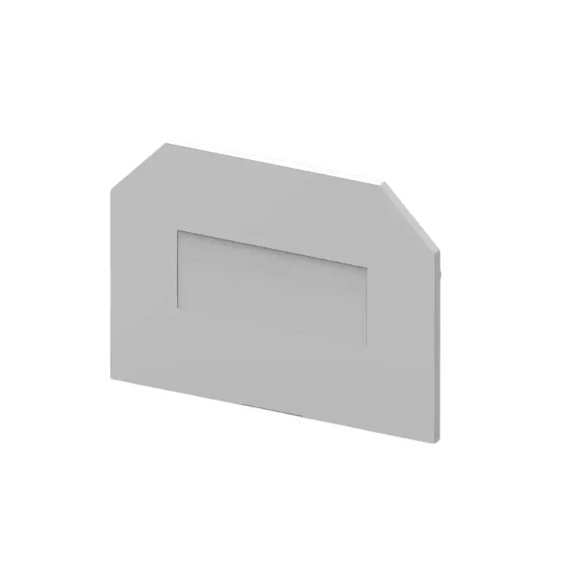 Connectwell End Plate Polyamide Terminal Block Side Mount for CTS6U & CTS10U, EP6/10UW