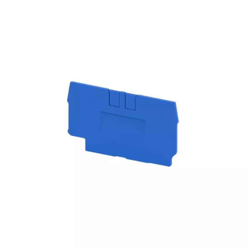 Connectwell End Plate Polyamide Terminal Block Side Mount for CX6 & CP6 Series, EPCX6BU