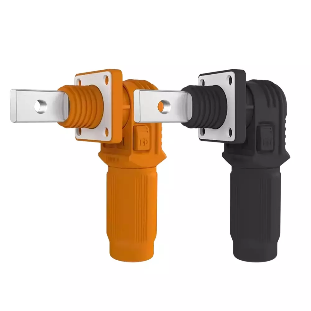 amiciSolar Quick Battery Connector Terminal 200 A 1500 V DC for Battery, Solar & Industrial Systems, 1xDC-BAT-Q-CONT-200A (Set of 2)