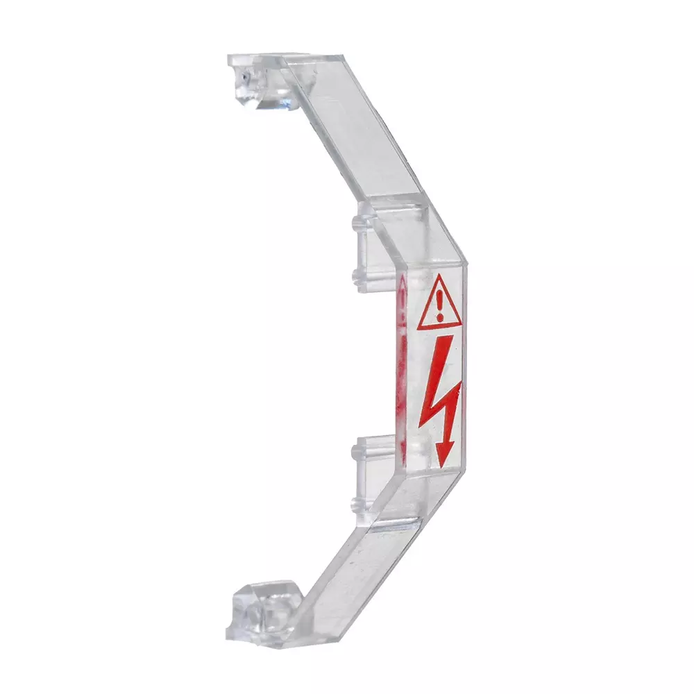 RS PRO Cover Profile Polycarbonate Clear, 2624194 (Pack of 10 Pcs)