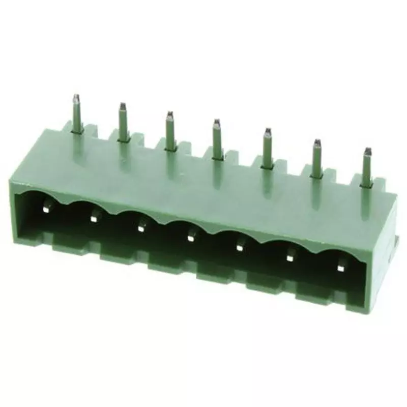 RS PRO Terminal Block Through Hole Mounting 300 V Rated Voltage, 790-1017 (Pack of 5)