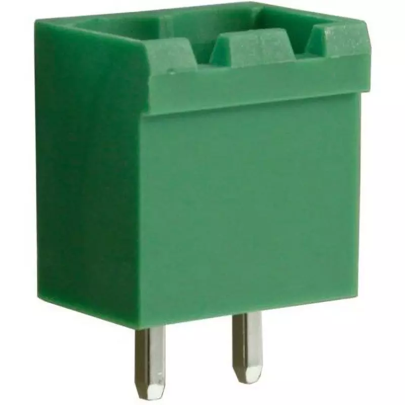 RS PRO Terminal Block PCB Mounting Plugin Terminal 2 Contacts, 144-4320 (Pack of 10)