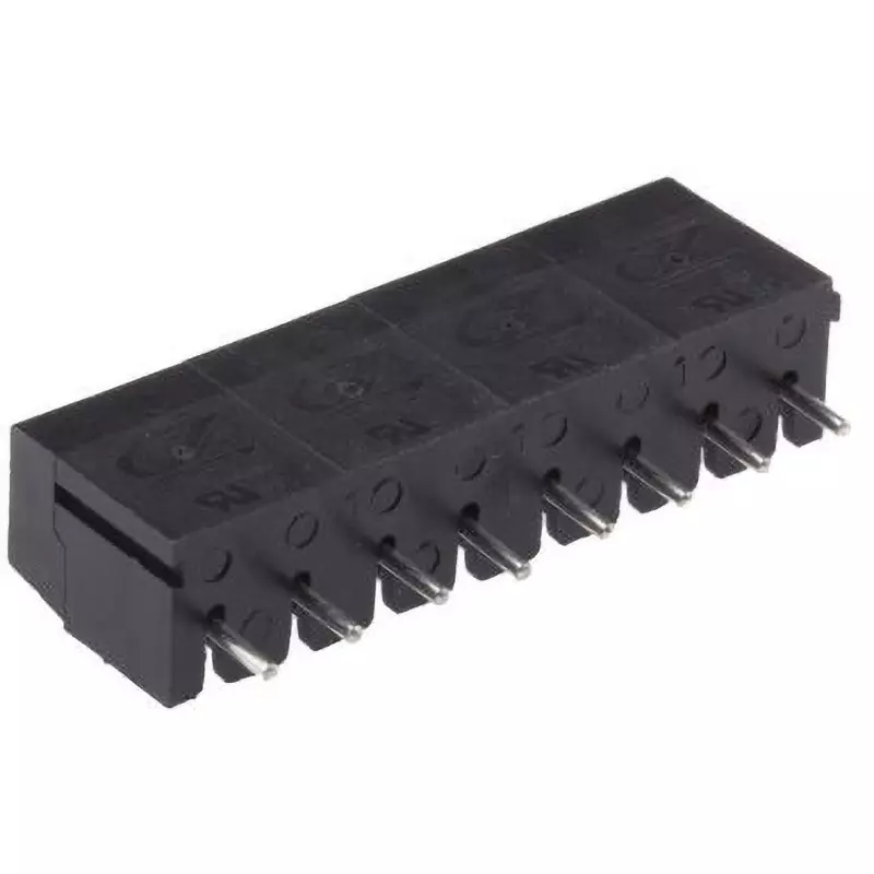 RS PRO Terminal Block PCB Mounting 250 V Rated Voltage, 897-0718 (Pack of 5)