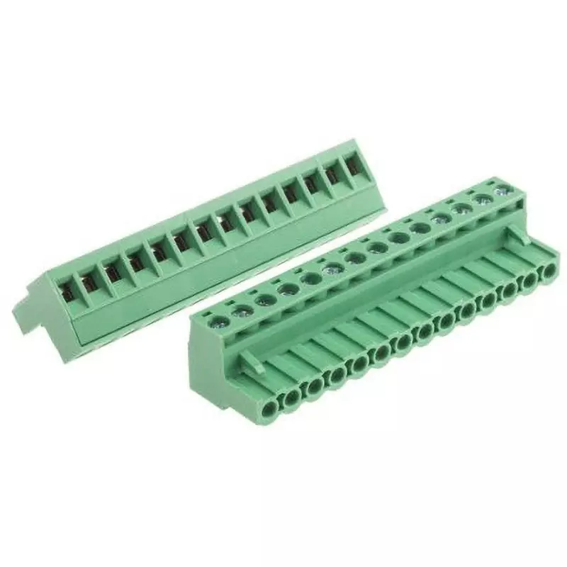 RS PRO Terminal Block Screw Mounting 600 V Rated Voltage, 874-4739 (Pack of 10)