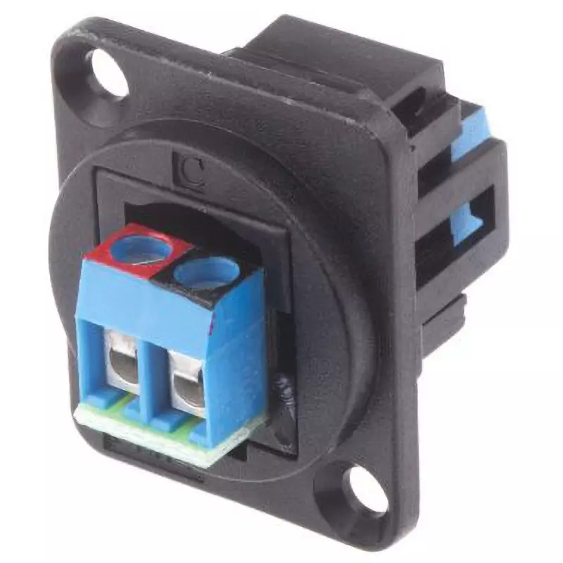 RS PRO Terminal Block Connector Panel Mount, 898-7633