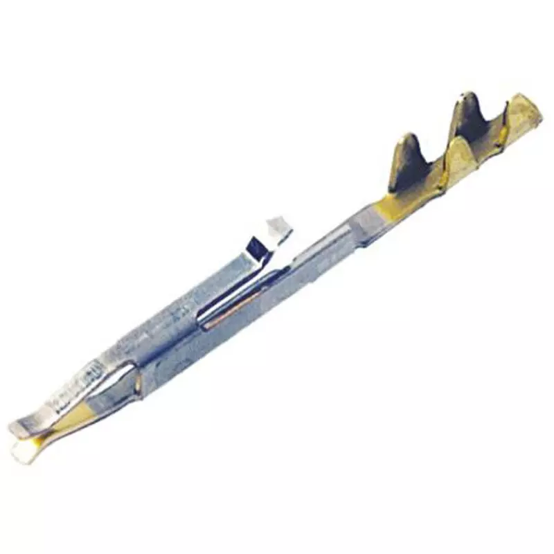 TE CONNECTIVITY Crimp Terminal Female Crimping Connection, 1-487547-1 (Pack of 100)