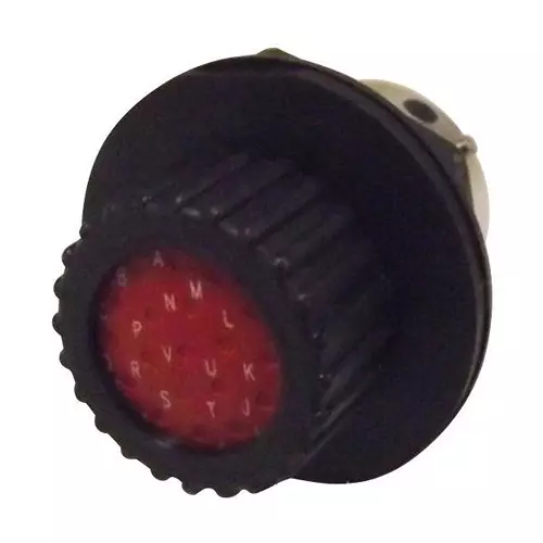 ITT CANNON Circular Industrial Connectors CONNECTOR, CIRC, 0-19, 19WAY, SIZE 16, 192900-0490