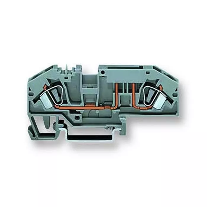Wago TERMINAL BLOCK, FUSED, 2POS, 10AWG, 282-696