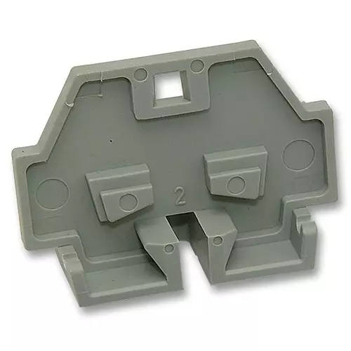Wago END PLATE, GREY, 262-361 (Pack of 100 Pcs)