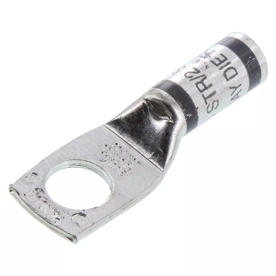 PANDUIT Lug Terminals TERMINAL, COMPRESSION LUG, M10, 2AWG, LCA4-38-L.