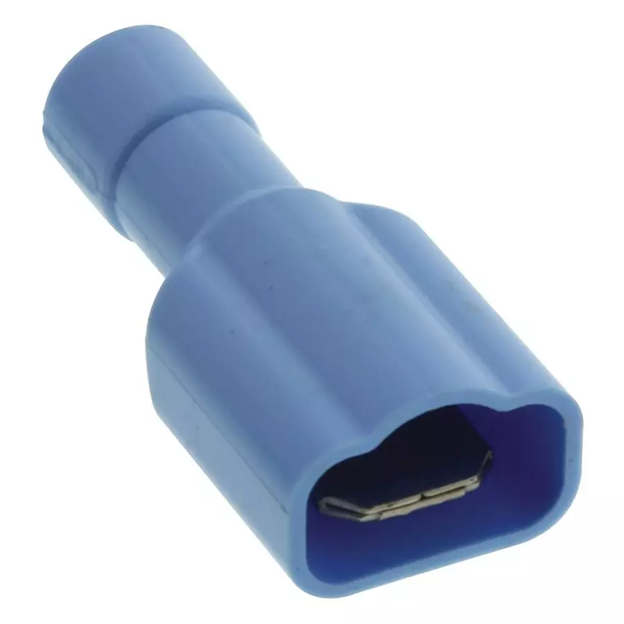 PANDUIT Quick Disconnect Crimp Terminals MALE DISCONNECT, 6.35MM, 16-14AWG, BLUE, DPF14-250FIM-M (Pack of 2)