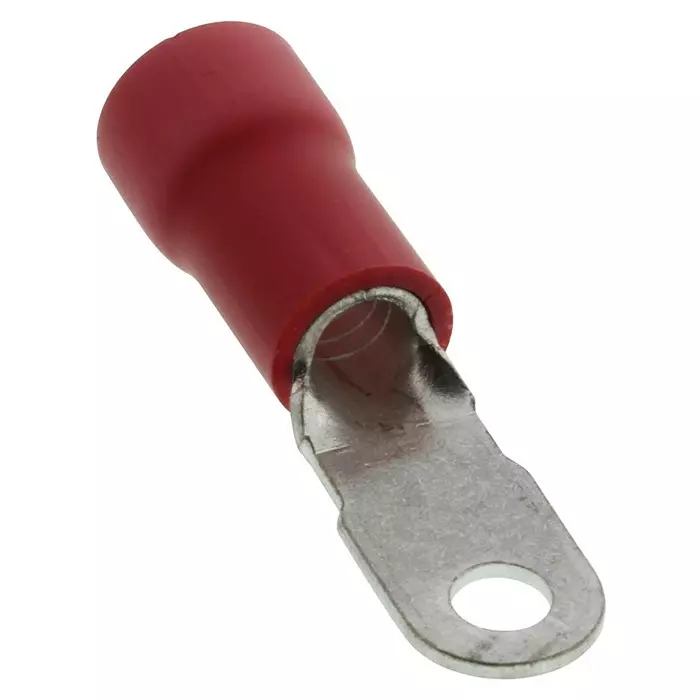 PANDUIT Ring Crimp Terminals TERMINAL, RING TONGUE, #8, 8AWG, RED, PV8-8RN-T