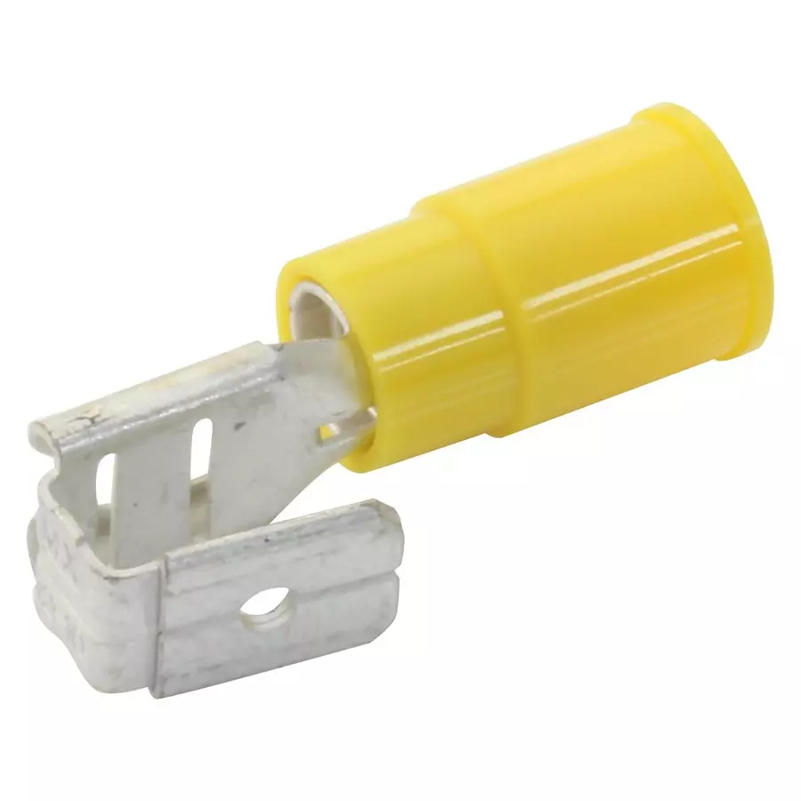 MOLEX Quick Disconnect Crimp Terminals FEMALE PIGGYBACK DISCONNECT, 12AWG-10AWG 19011-0039 (Pack of 5)