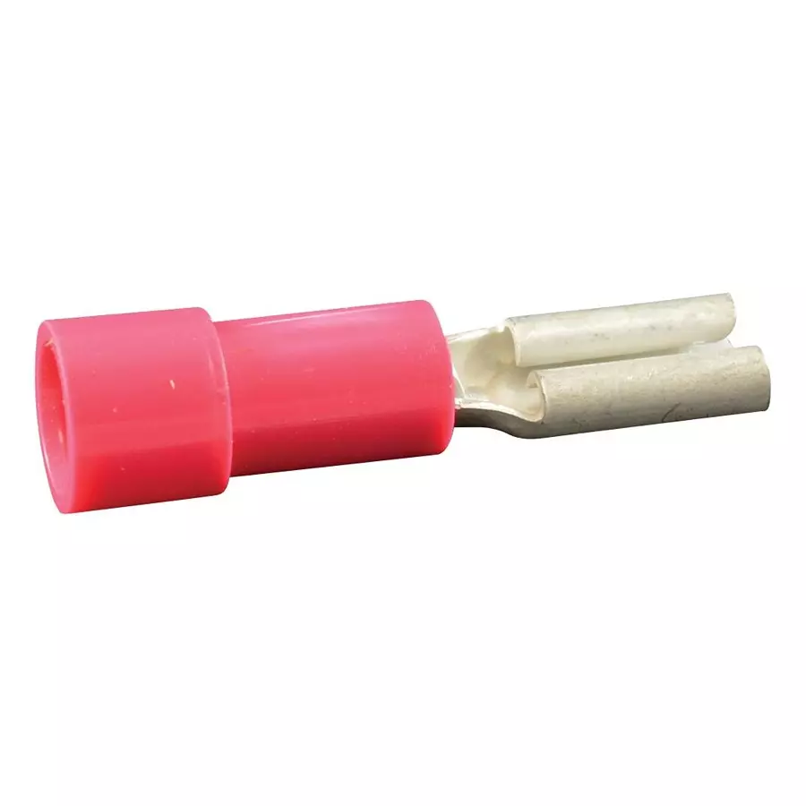 MOLEX Quick Disconnect Crimp Terminals FEMALE DISCONNECT, 2.8MM, 22-18AWG, RED 19017-0005 (Pack of 10)