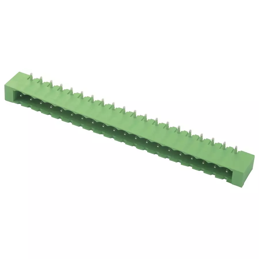 Phoenix Contact Pluggable Terminal Block Headers & Sockets TERMINAL BLOCK, HEADER, 20POS, TH, 1809254