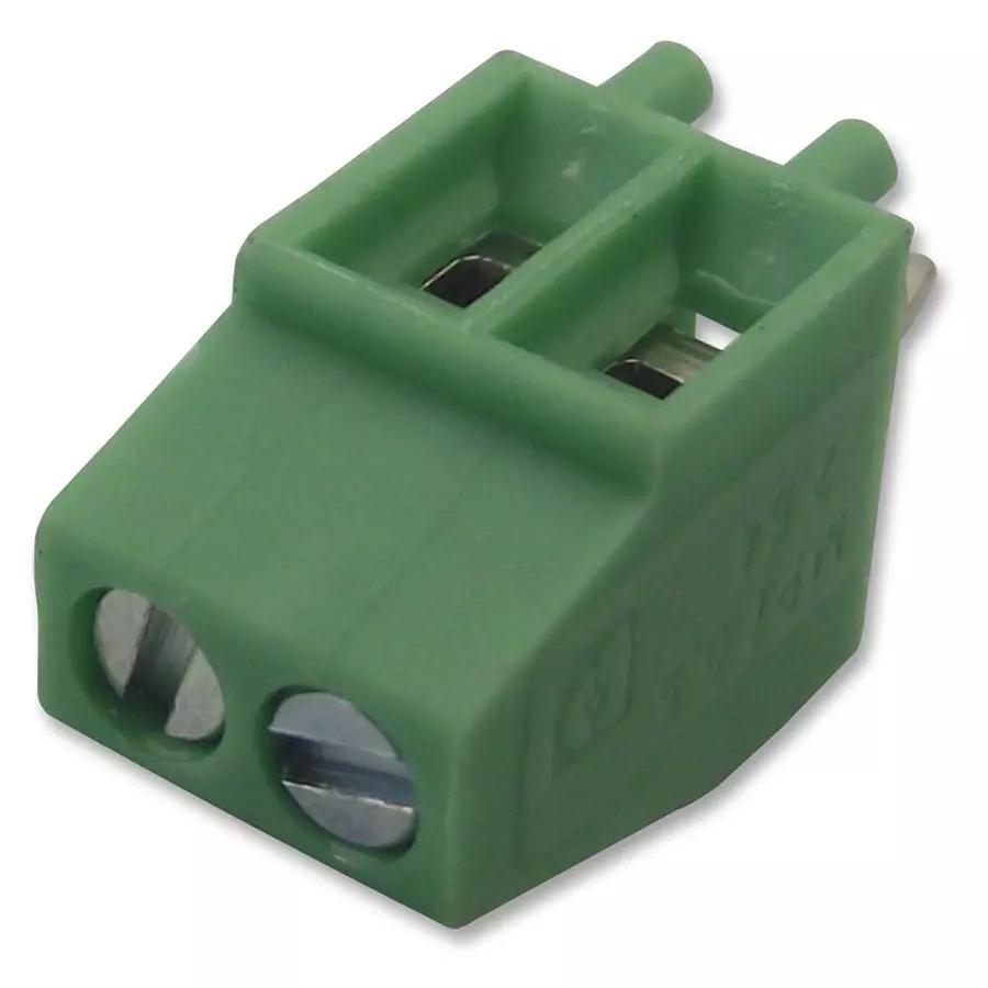 Phoenix Contact Wire-To-Board Terminal Blocks TERMINAL BLOCK, WIRE TO BRD, 2POS, 20AWG, 1725656