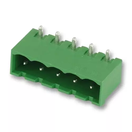 Phoenix Contact Pluggable Terminal Block Headers & Sockets HEADER, RIGHT ANGLE, 5.08MM, 12WAY, 1757349