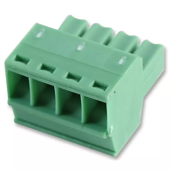 Phoenix Contact Pluggable Terminal Blocks TERMINAL BLOCK, PLUGGABLE, 4POS, 16AWG, 1840382
