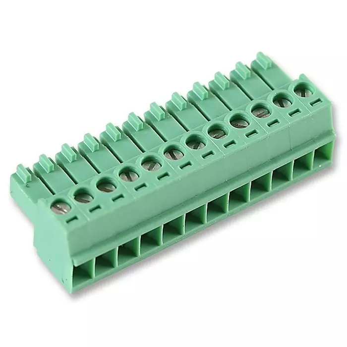 Phoenix Contact Pluggable Terminal Blocks TERMINAL BLOCK, PLUGGABLE, 12POS, 16AWG, 1840463