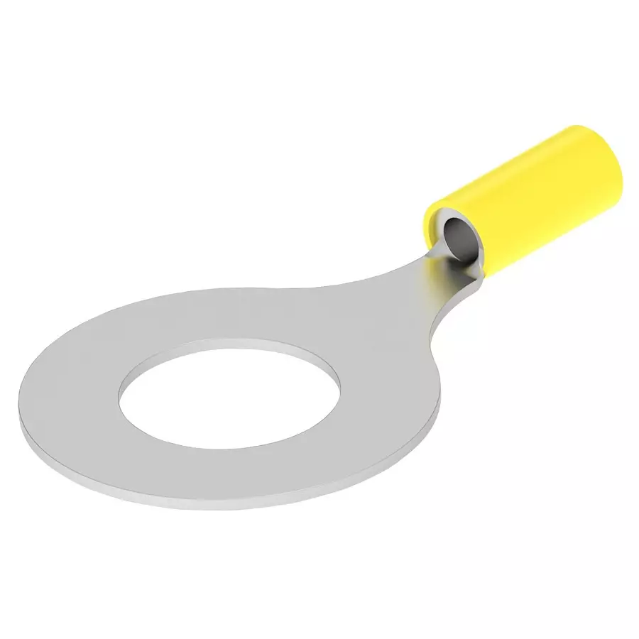 AMP - TE CONNECTIVITY TERMINAL, RING TONGUE, 5/8", 10AWG, YEL, 324615