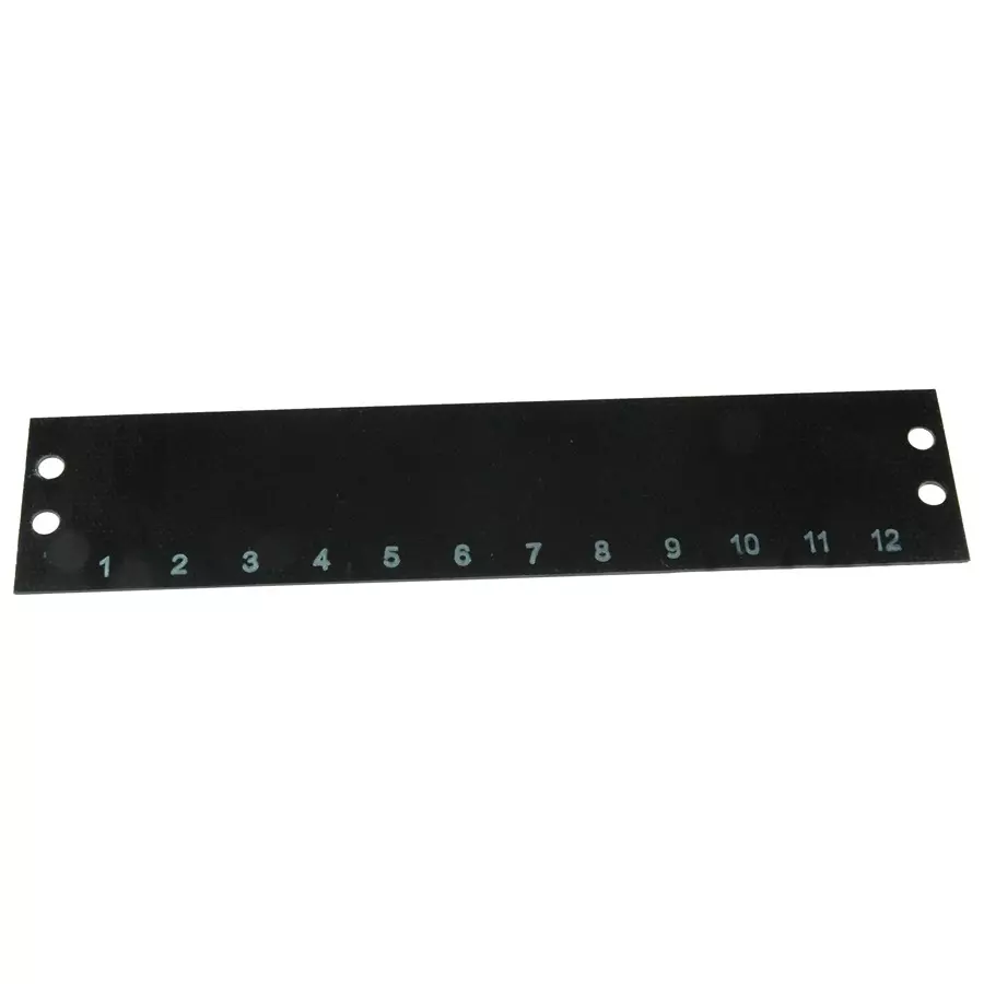 CINCH CONNECTIVITY SOLUTIONS TERMINAL BLOCK MARKER, 1 TO 12, 11.13MM, MS-12-141