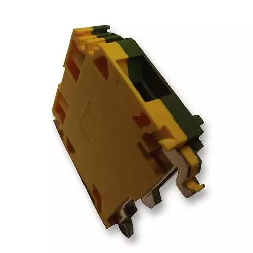 ENTRELEC - TE CONNECTIVITY TERMINAL BLOCK, DIN RAIL, 2POS, 4AWG, 016511510