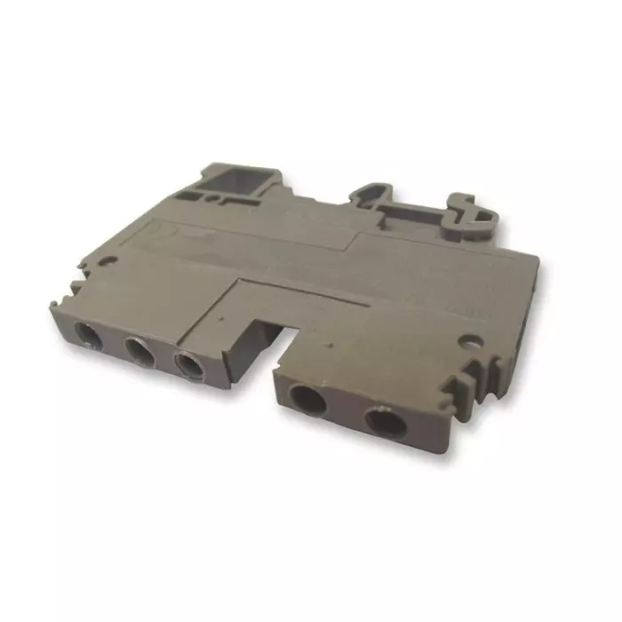 ENTRELEC - TE CONNECTIVITY TERMINAL BLOCK, DIN RAIL, 4POS, 10AWG, 011547923