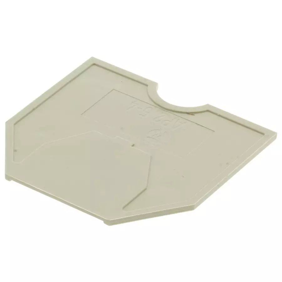 WIELAND ELECTRIC END PLATE, WK SERIES TERMINAL BLOCK, 07.311.0155.0