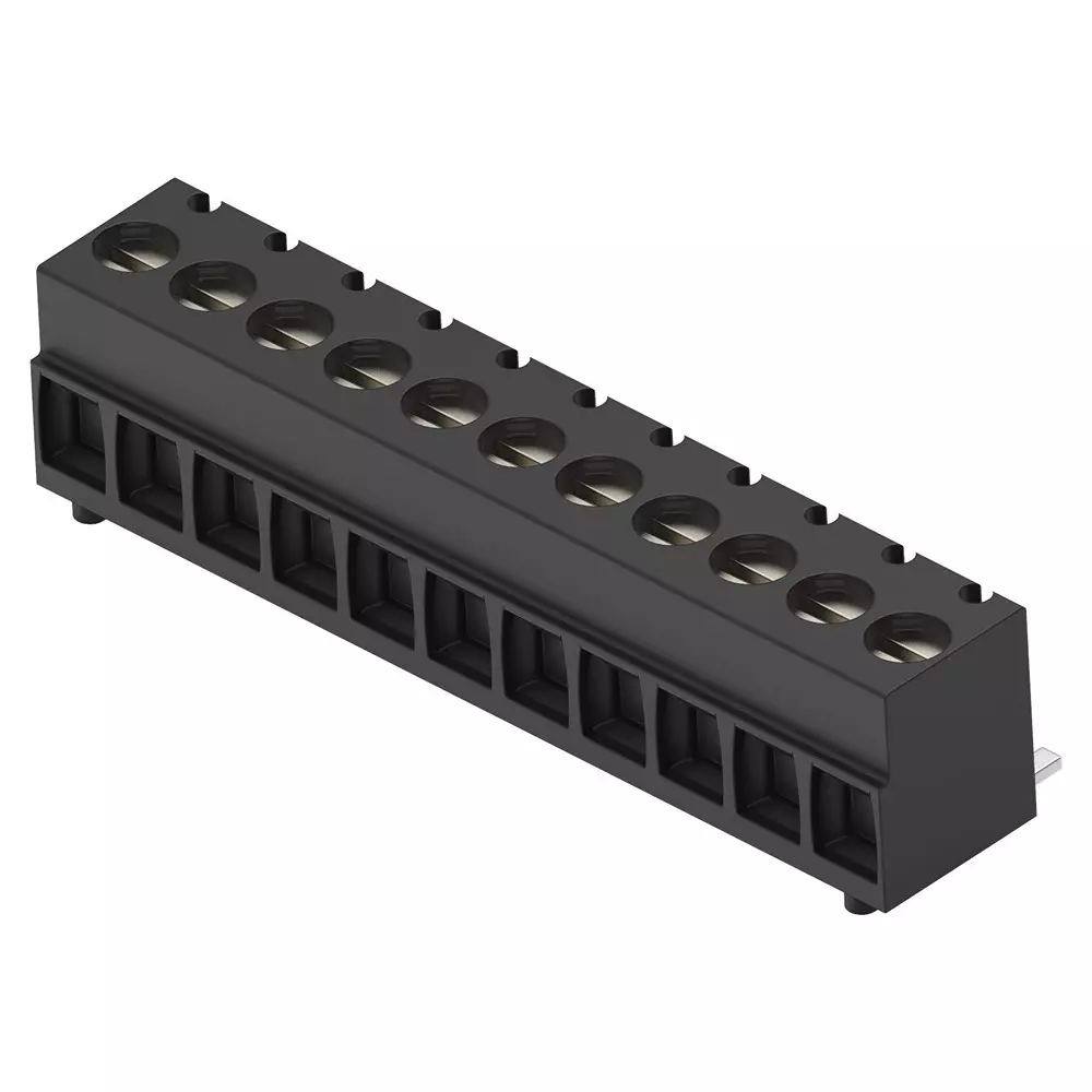 TE CONNECTIVITY Terminal Block, Wire To Brd, 11Pos, 16Awg, 1-2383942-1.