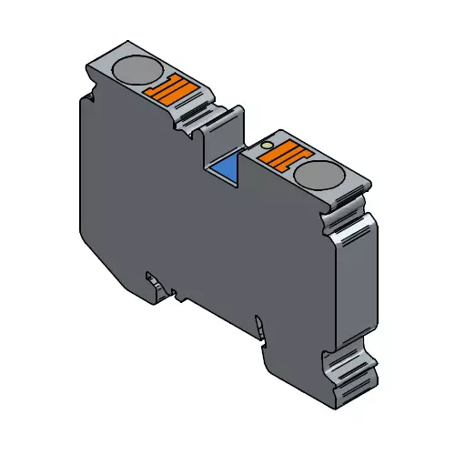 Connectwell Feed Through Push In Compact Terminal Block 16 mm² 1000 V 76 A Grey, CP16