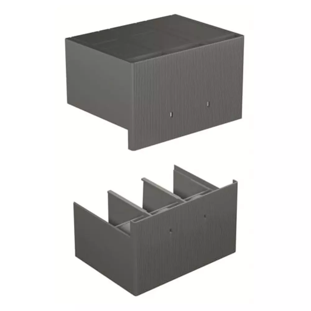 ABB 1SDA Series Terminal Cover for Use with T5, 1SDA054961R1