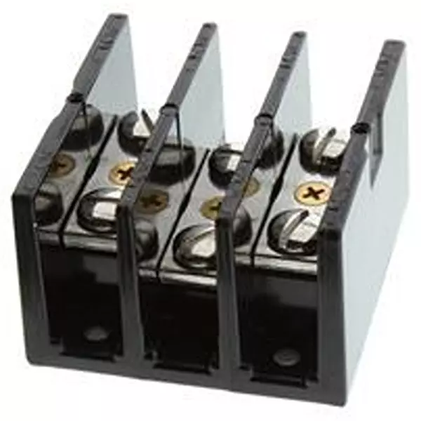 MARATHON SPECIAL PRODUCTS Terminal Block, Barrier, 3 Position, 1/4-20Awg, 1423123