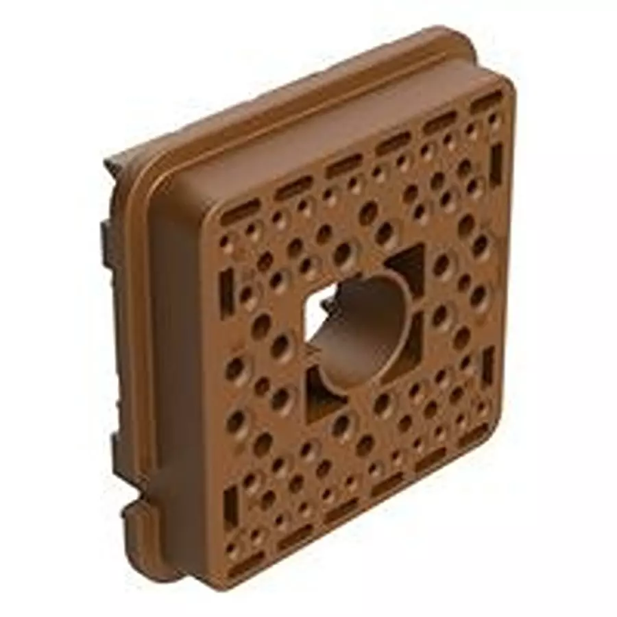 AMPHENOL SINE/TUCHEL Wedgelock, Brown, 48Pos Plug, Awb-48Sd