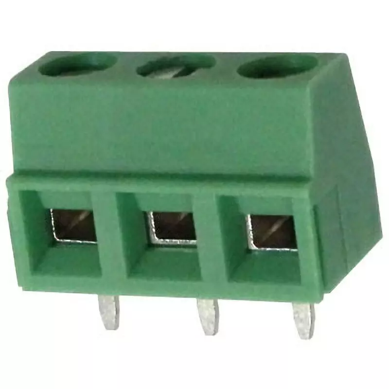 Omron Printed Circuit Board Terminal Block Screw Type Small Terminal Block Shape, XW4E Series (No. of Pole: 3 - 10)