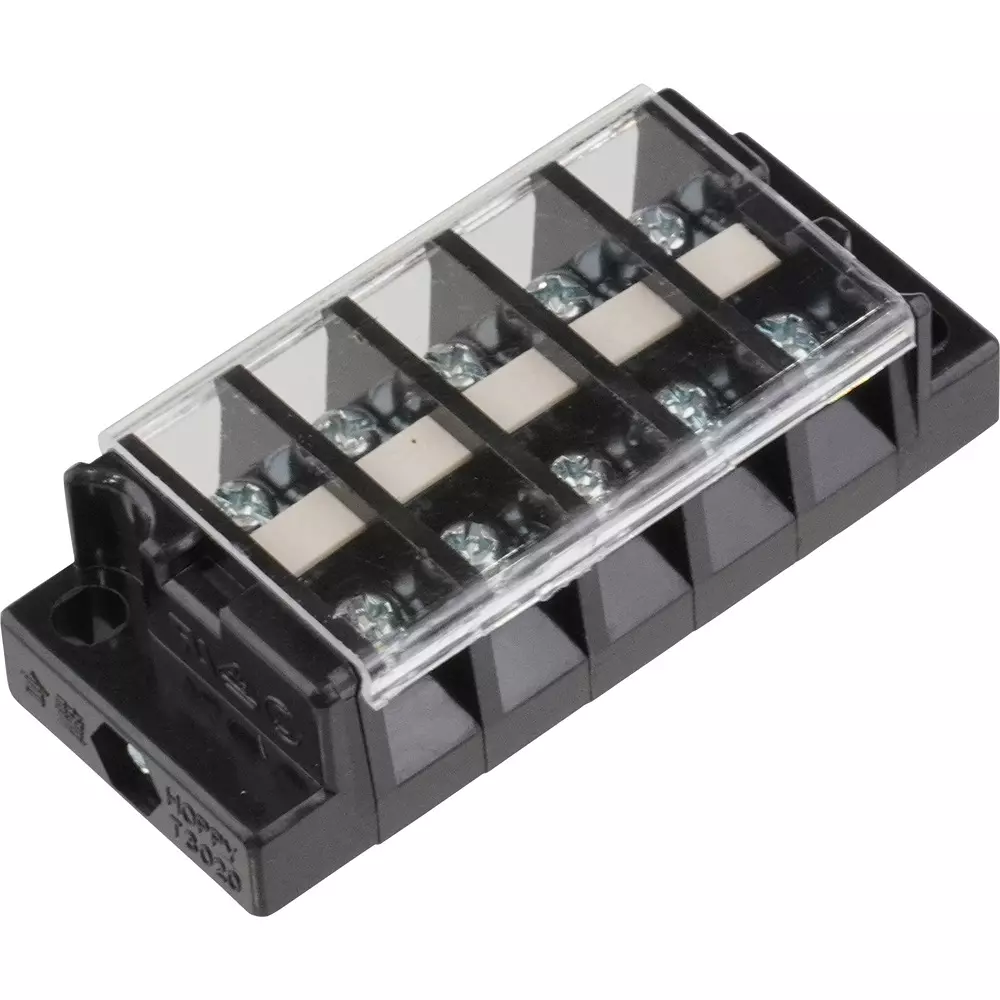 MonotaRO Set Terminal Block (20 A) 600 V M3.5 screw 5P, T10-05PM