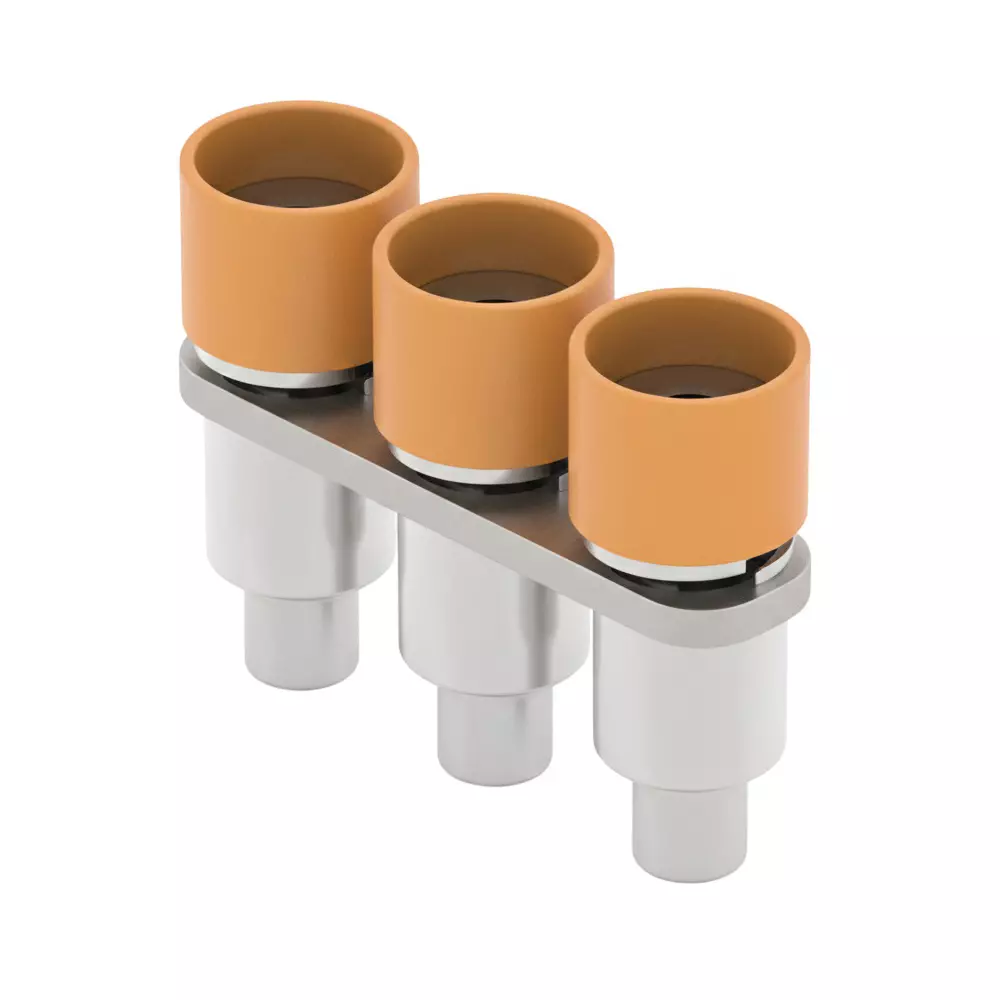 GENERIC KUDD4 Shorting Link (CCLADD) 500 V Voltage 24 A Current 2.5 mm² Wire Size 0.4 Nm Torque, Multi Color (Set of 50 Pcs)