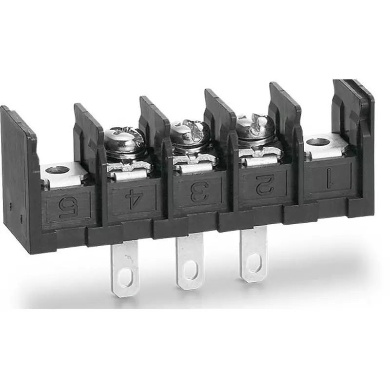 Sato Parts Screw-Type Terminal Block, Terminal Pitch 10 mm 3 Pole, ML-270-S1A3XF-3P