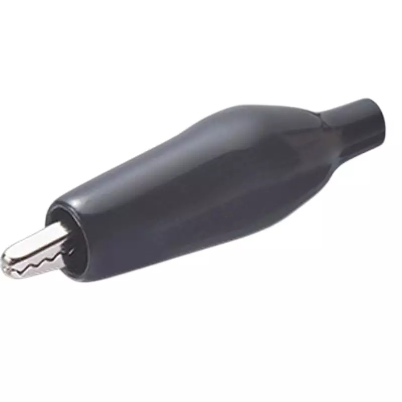 Sato Parts Clip PVC Brass 30V-3A Black, C-4-S-B