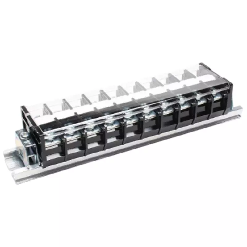 Toyo Giken Assembly Terminal Block Self-Up 1 Stage 11 mm Spacing C Type 20 mm Rail 50 Pole, CTL-25S-50P