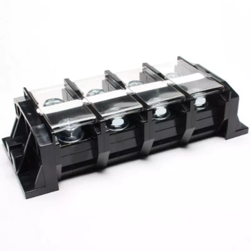 Toyo Giken Assembly Terminal Block Self-Up 1 Stage 39 mm Spacing Direct Attachment 6 Pole, PTKC-200-6P