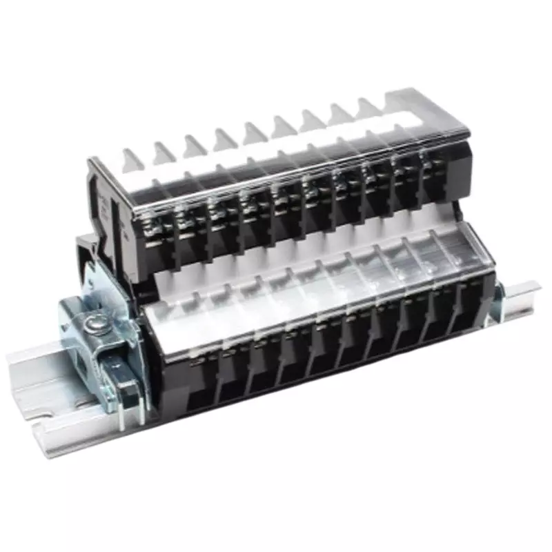 Toyo Giken Assembly Terminal Block Self-Up 8 mm Spacing M3.5 Screw, PTWL-SS20A-55U