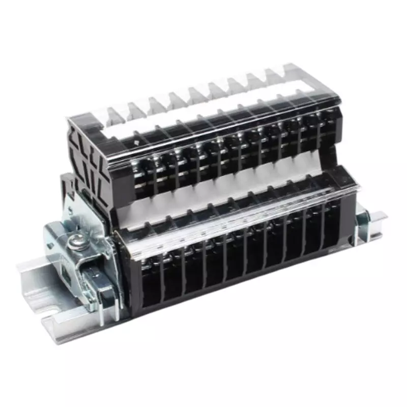 Toyo Giken Assembly Terminal Block Screw Up 7 mm Spacing DIN35 mm M3 Screw, PUWL-10A-48U