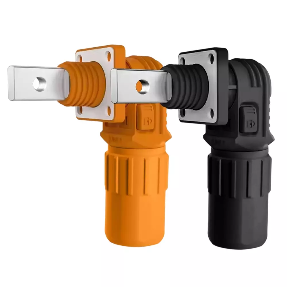 amiciSolar Quick Battery Connector Terminal 400 A 1500 V DC for Battery, Solar & Industrial Systems, 1xDC-BAT-Q-CONT-400A (Set of 2)