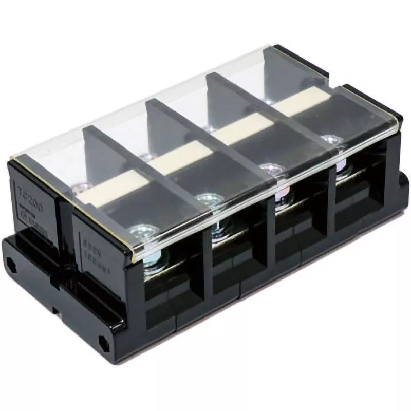 PATLITE Screw Terminal Block 600 V Insulation Voltage 100 mm² Compatible Cable, TC200C04