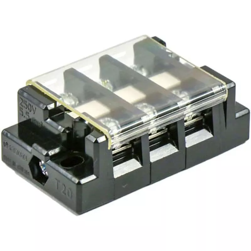 PATLITE Screw Terminal Block 250 V Insulation Voltage 3.5 mm² Compatible Cable, T20C03