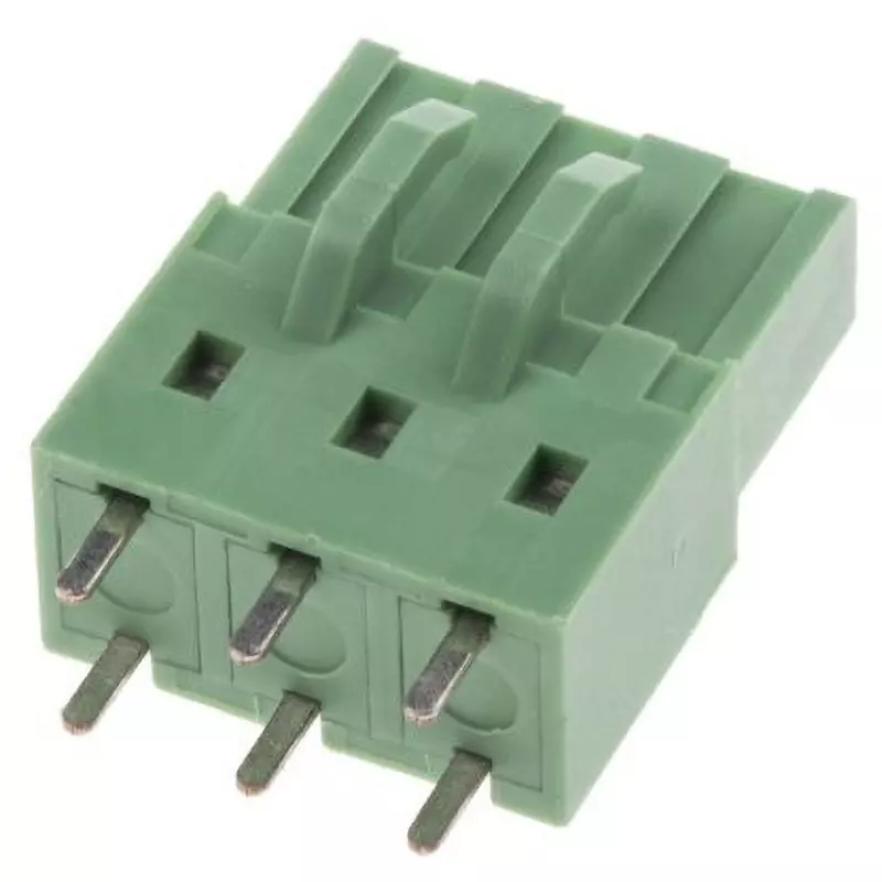 RS PRO Terminal Block Through Hole Mounting 300 V Rated Voltage, 790-1067 (Pack of 5)