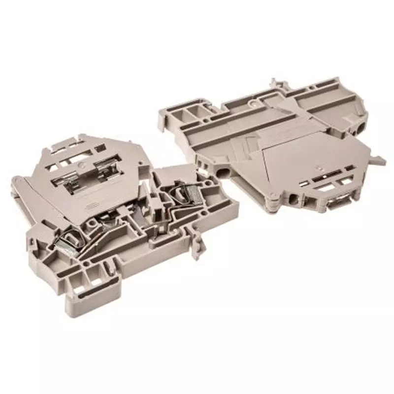 Weidmuller Terminal Clamp 500 V Rated Voltage 120 Maximum Operating Temperature, 1616400000 (Pack of 5)