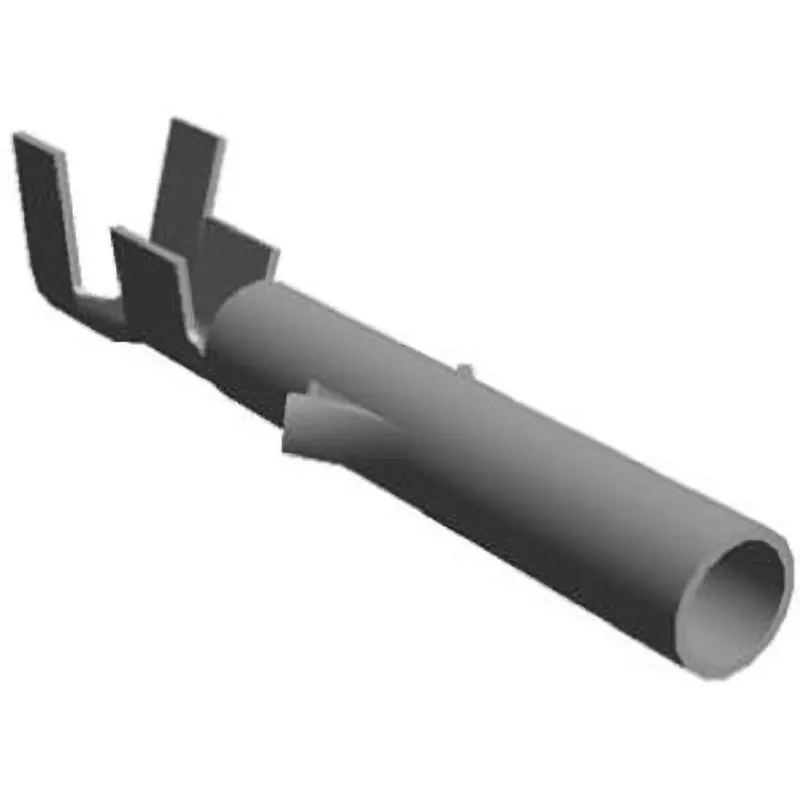 TE CONNECTIVITY Crimp Terminal Female Crimping Connection, 350628-1 (Pack of 6500)