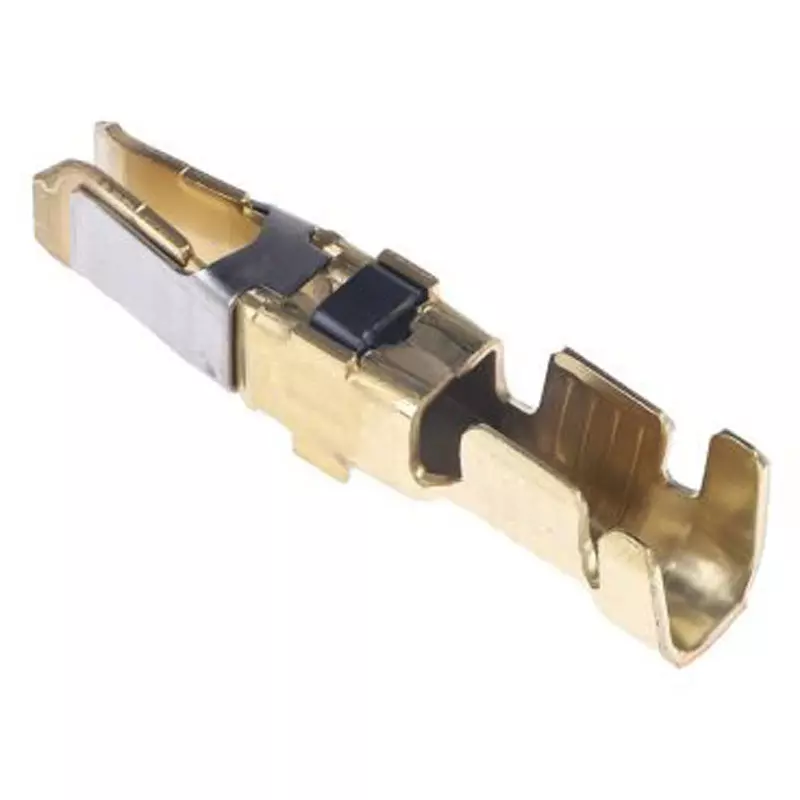 TE CONNECTIVITY Crimp Terminal Female Crimping Connection, 66741-6 (Pack of 10)