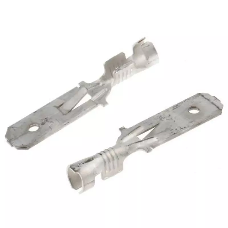 TE CONNECTIVITY FASTIN-FASTON .250 Series Faston Terminal, 928948-2 (Pack of 100)